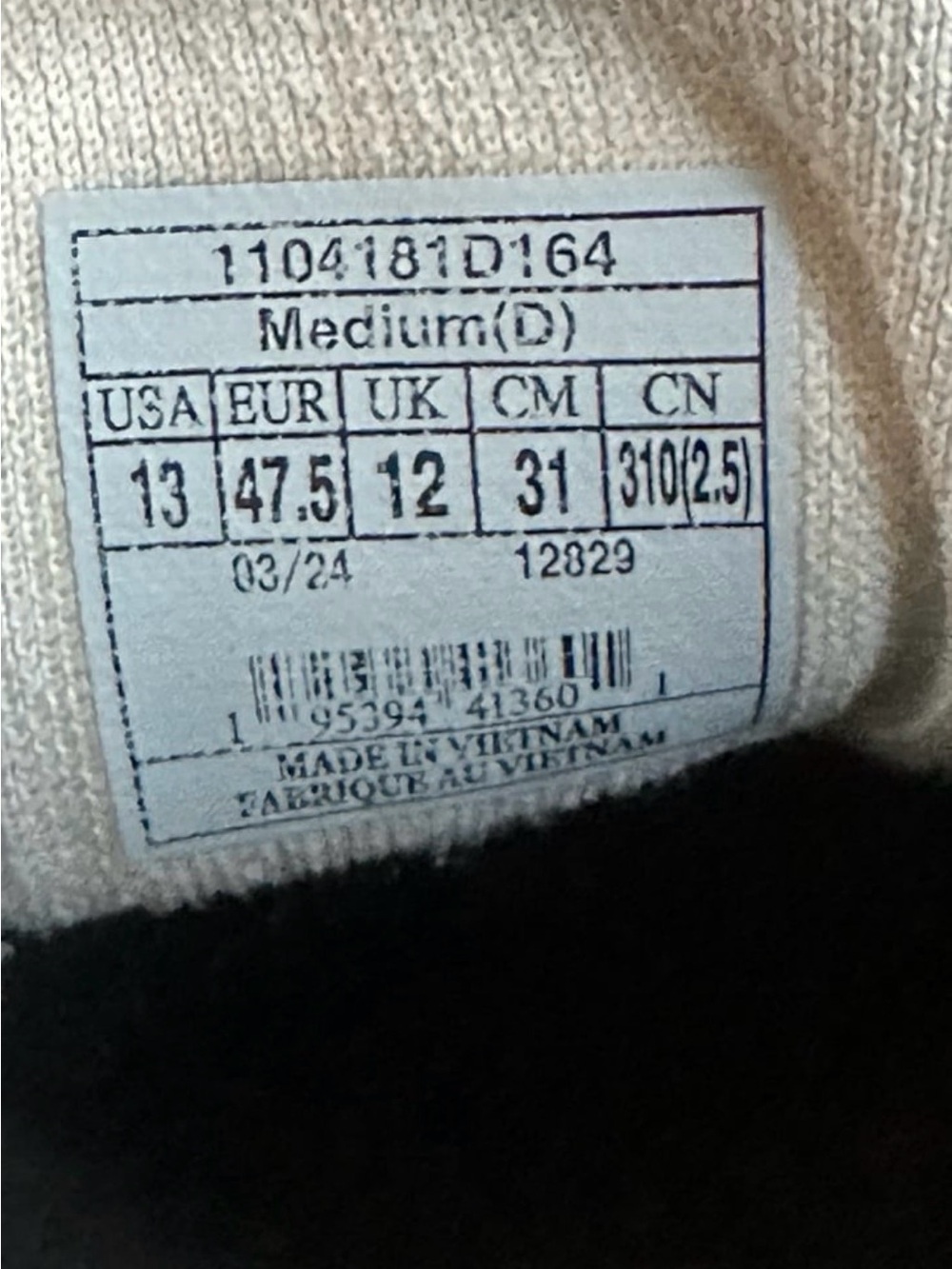 Brooks Ghost 16 Running Shoes Mens 13 Cream - Picture 7 of 8
